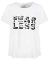 Big Girls Fearless Houndstooth Short-Sleeve T-Shirt