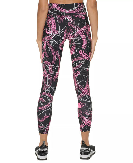 DKNY Sport -  Electric Shock Printed 7/8 Leggings