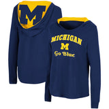 Michigan Wolverines Colosseum Women's Catalina Hoodie